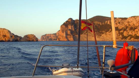 Peligros navegando en Ibiza