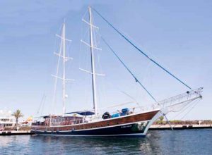 Alquilar una Goleta Turca